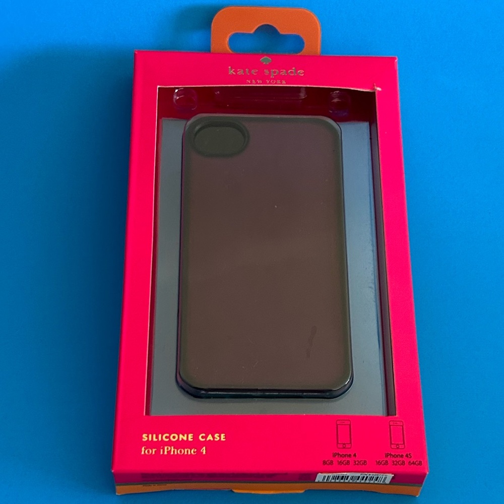 Kate Spade New York Deep Purple Silicone Case iPhone 4 / 4s